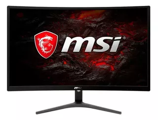 Monitor Curvo 24'' Gamer Msi G241vc Full Hd 1ms 75hz Color Negro