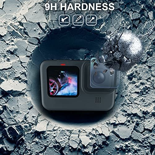 Protector Pantalla Para Gopro Hero 10 9 Negro Trasera 2