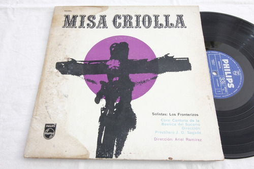 Vinilo Ariel Ramirez Misa Criolla 1965 Los Fronterizos