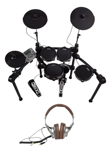 Combo Bateria Electronica Soundking + Auricular Hugel 