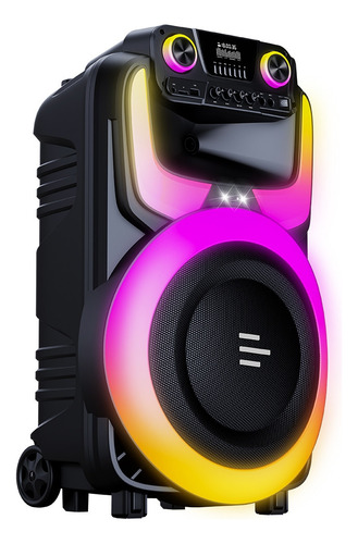 Caixa De Som Pulse Burst 2 600w Rms 12pol Bt/aux/usb - Sp408 Cor Preto