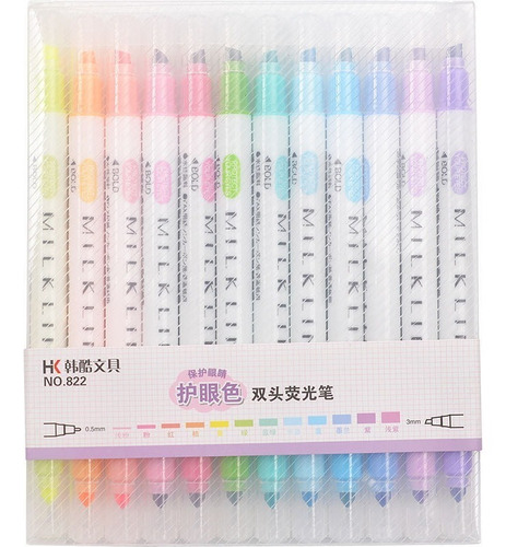 Imagen 2 de 9 de Plumones Punta Pincel Marcadores Para Lettering Marcatextos