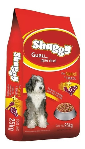 Imagen 1 de 1 de Alimento Shaggy para perro adulto en bolsa de 25kg