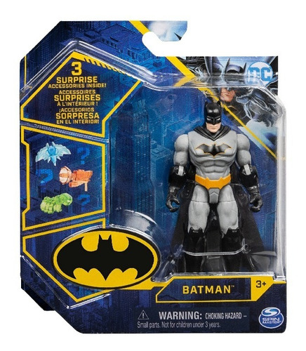 Muñeco Colección Batman - Batman Con Accesorios Sorpresa