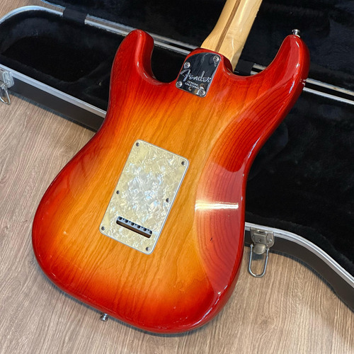 Guitarra Fender Stratocaster Deluxe Ash 2008 -maismusika Destro Sienna Burst Rosewood (Usado)