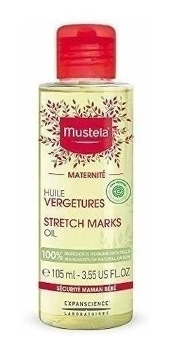 Aceite De Estrias Mustela, 3.54 Fl. Oz, 100% Ingredientes D