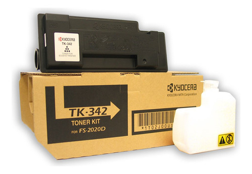 Tk342 tóner, Color Negro, Negro