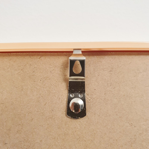 Imagen 4 de 5 de Marco Box Para Cuadro 20x30 - Símil Madera Marrón Decoración