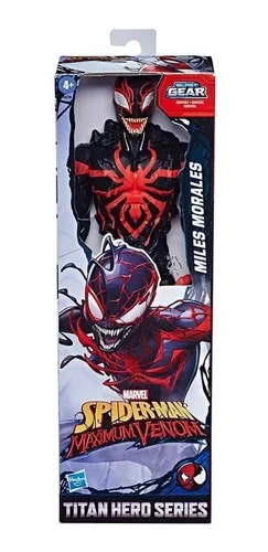 ‍Venom Figura Articulada Marvel móvil Posturas Ilimitadas 18cm