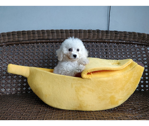 Cama Banana Para Gatos, Casa, Cachorro, Caseta Portátil Y Cá