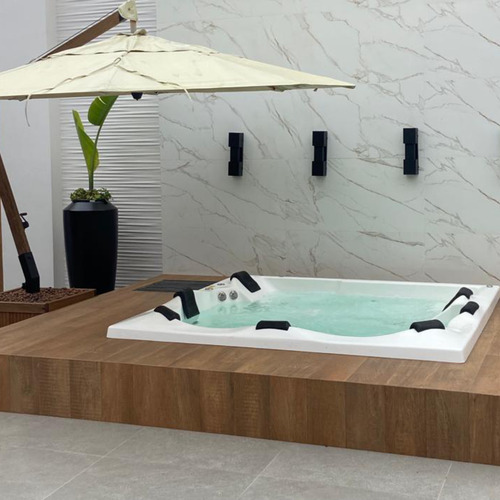 Ofurô Fabrica Spas Spa Paraty Capacidade 7 Pessoas - Branco