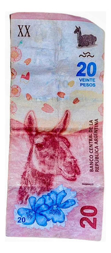 Nuevo Billete 20 Pesos Argentina