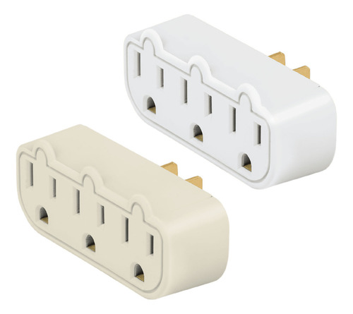 Multicontacto Triple 2 Polos 1 Tierra Granel Voltech 47199