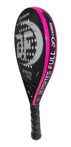 Paleta De Padel Modelo Df Pink + Full Carbono + Envio!!