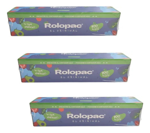 Dispenser Film Rolopac Cutter Box 30 Cm X 100 Metros