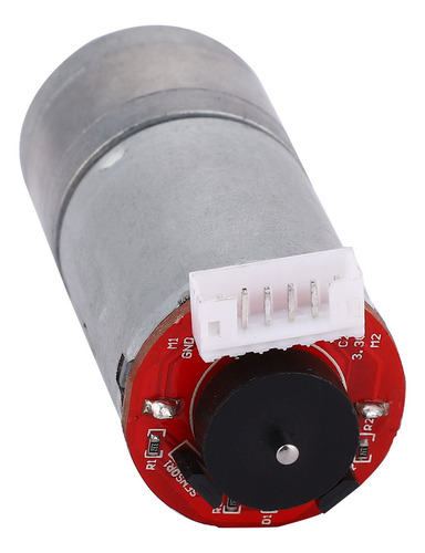 Motor De Engranajes Diy Encoder Con Soporte De Montaje, Kit