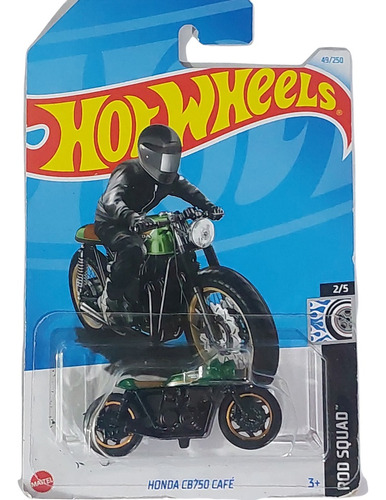 Autos Hot Wheels Edicion Rod Squad. Precio X Unidad Honda Cb750 Café 2/5