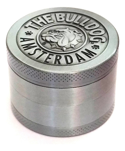 Molinillo De Hierbas Bulldog Metal De 3 Pisos-original