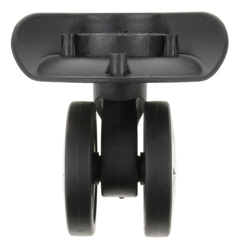 2 Piezas / Ruedas Mute De Doble Rodillo Para Ruedas De
