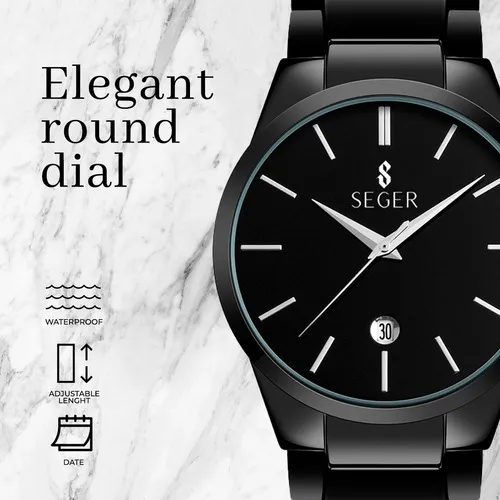 Reloj negro online de hombre