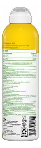 Alba Botanica Protector Solar para piel sensible SPF50 5fl.oz 148 ml en spray