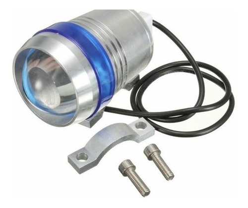 Foco U2 Luz Alta Baja Strobo Moto Ojo De Angel 12v