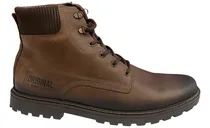 Comprar Bota Cuero Acordonada Pegada Talles Especiales -581052 Co