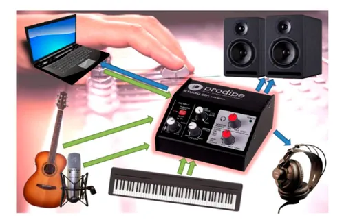 Interface Usb De Audio Prodipe Studio 22 Plus