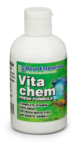 Vitaminas Para Peces Vitachem 118ml