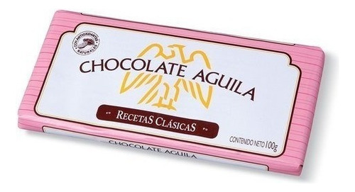 Chocolate Aguila clasico 100g