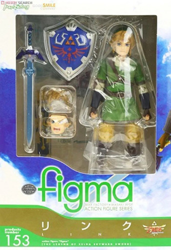 Figura De Acción Skyward Sword Figma 153, Juguete Móvil