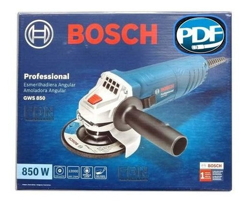Amoladora Angular Bosch Professional Gws 850.