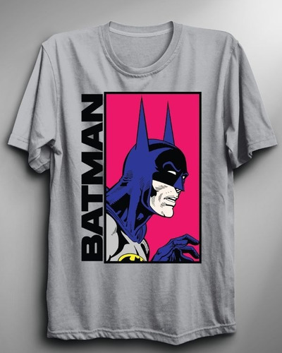 Polera De Batman Cartoon Neon