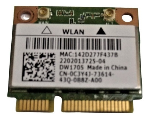 Tarjeta Wifi Dell 20-3045 Dw1705 0c3y4j Qcw8335