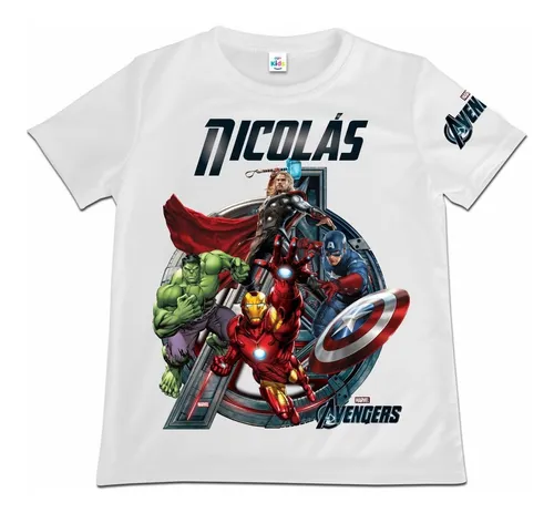 Camisa de los avengers hotsell