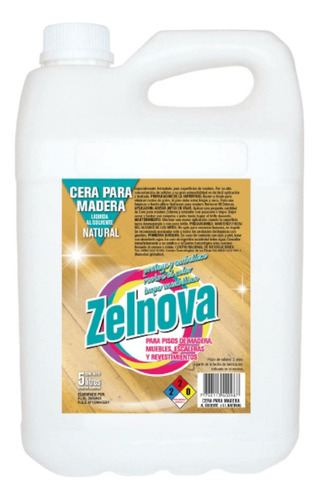 Cera Liquida Zelnova Madera Natural X 5 Lts
