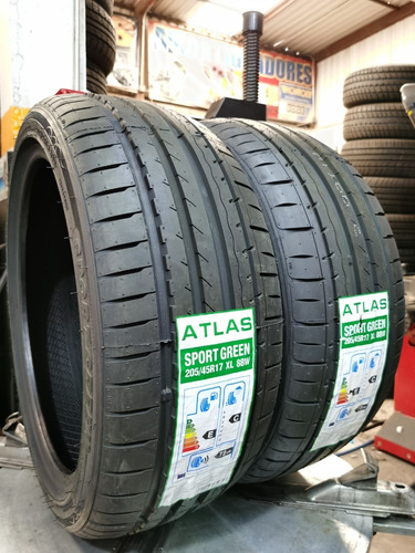 Atlas de 2 llantas 205/45 R17 sport green 88w Msi