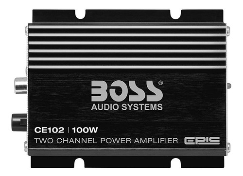 Boss Audio Ce102 100 Vatios, 2 Canales, 4 Ohmios Clase Estab