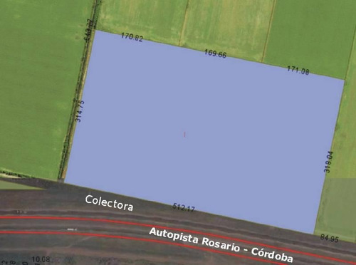 Imagen 3 de 7 de Excepcional Parcela De Campo De 16 Has. Ubicada Sobre Autopista Rosario - Córdoba ( A La Altura De Roldán) - Pcia De Santa Fe