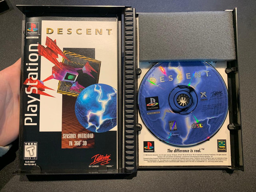 Descent Long Box Playstation Ps1 (Usado)