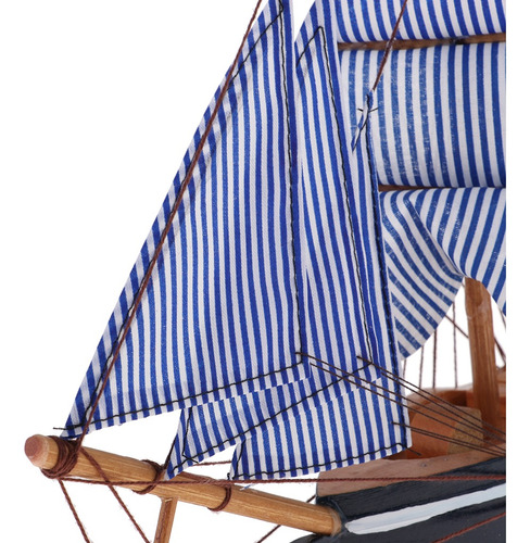Modelo De Barco Pirata 360x85x410mm