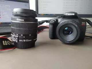 Canon Eos Rebel T6 Dslr Color Negro
