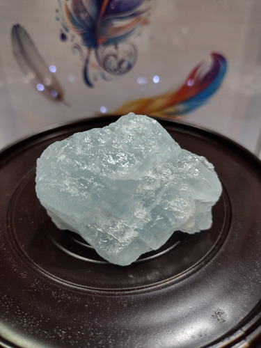 Piedra Natural Aguamarina( Calidad Superior 80 Grs, 6 Cm)