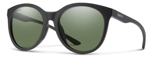 Gafas De Sol Smith Bayside Mate Polarizadas Gris Verde