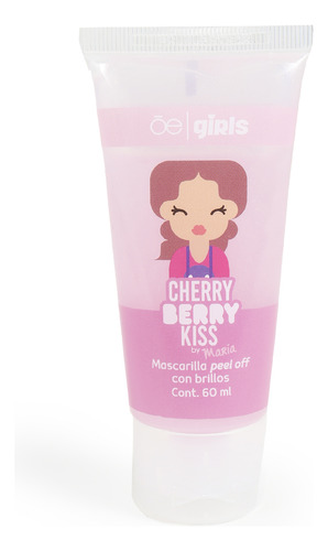 Mascarilla Cloe Girls Tipo Peel Off Cereza 60 Ml Con Brillo