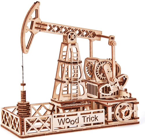 Oil Derrick Rig Toy Oil Pump Jack Modelo Mecánico Para...