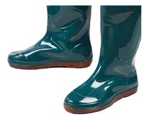 Pesca Waders Pvc Lluvia Gruesa Cadera Wader Impermeable Bota