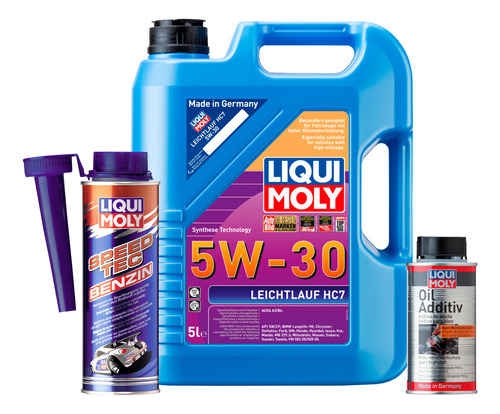 Paq Liqui Moly Leichtlauf Hc7 5w30 Oil Additiv Speed Tec