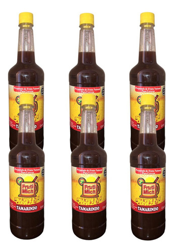 Jarabe Michelada Tamarindo 4l Fruti Mich Cerveza Coctelería