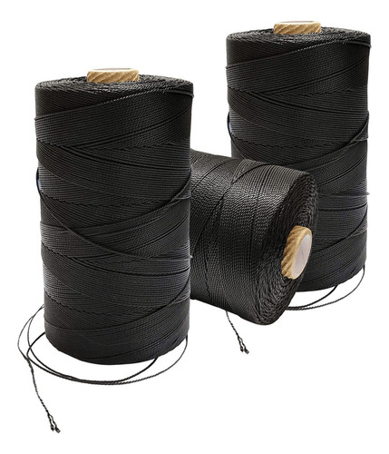 Fio Torcido Cordonel Nylon Grilon 210/012 Preto 200g -1un